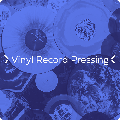 Mastertrack vinyl record pressing and vinyl packages