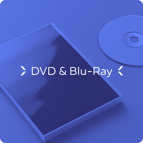 DVD and Blu-ray production, printing, packaing